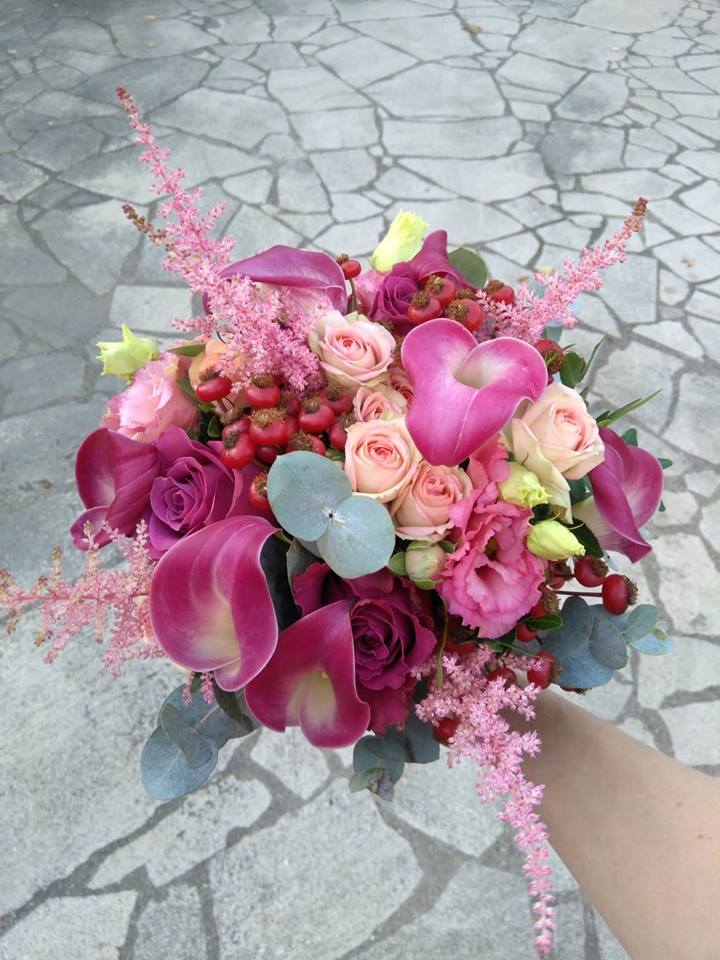 bouquet de mariee colore stephanie fleuriste metz effleurs
