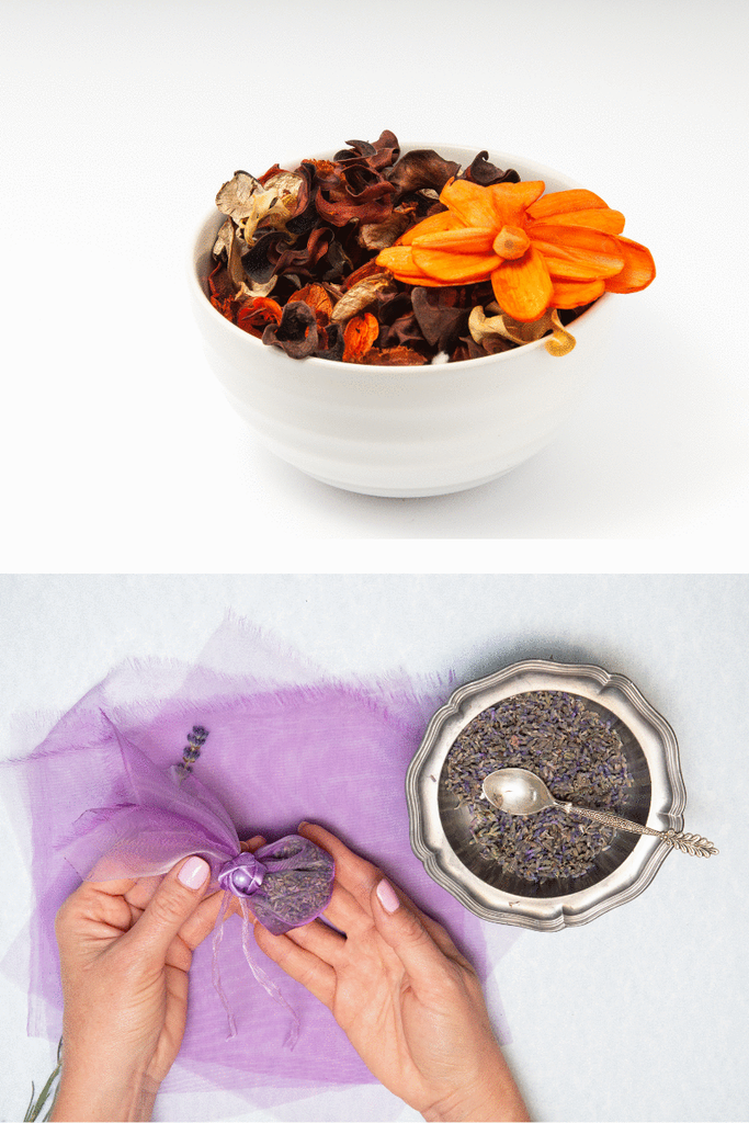 Pot pourri de fleurs séchées, lavande pour mise en sachets Effleurs